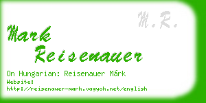mark reisenauer business card